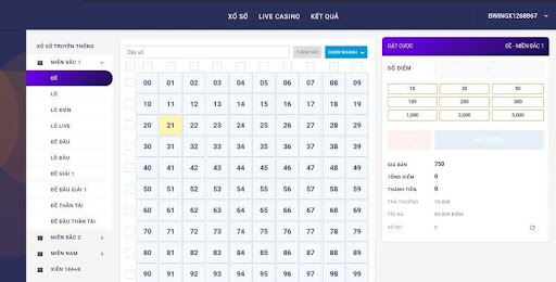 Loại hình lô đề, xổ số truyền thống tại nhà cái