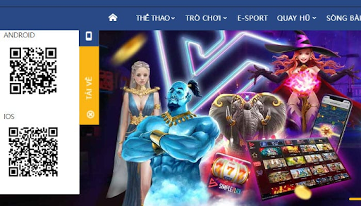 Quét mã để tải app nhà cái cho điện thoại IOS